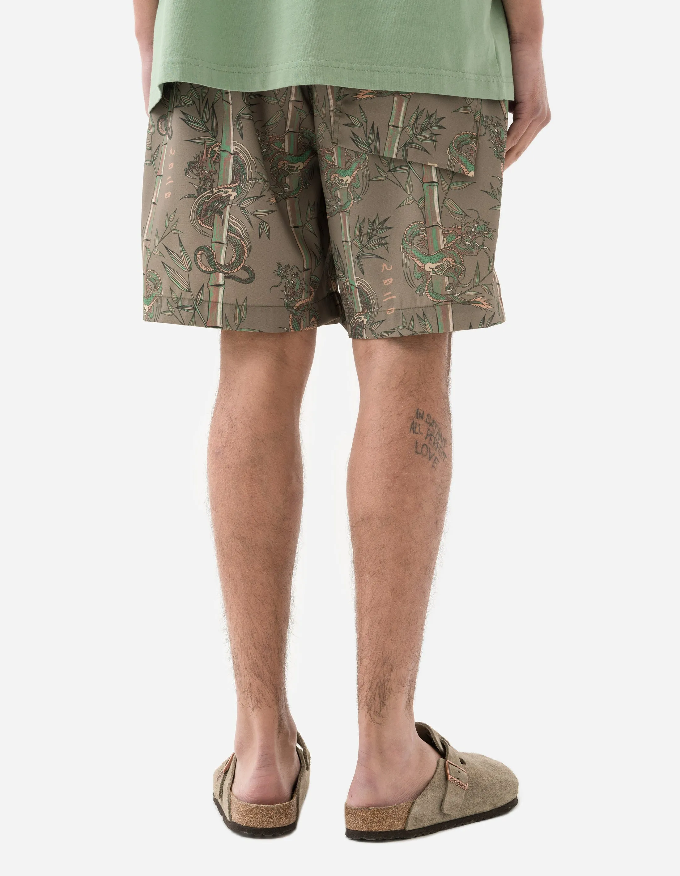 1272 Dragon Bamboo Swim Shorts Olive