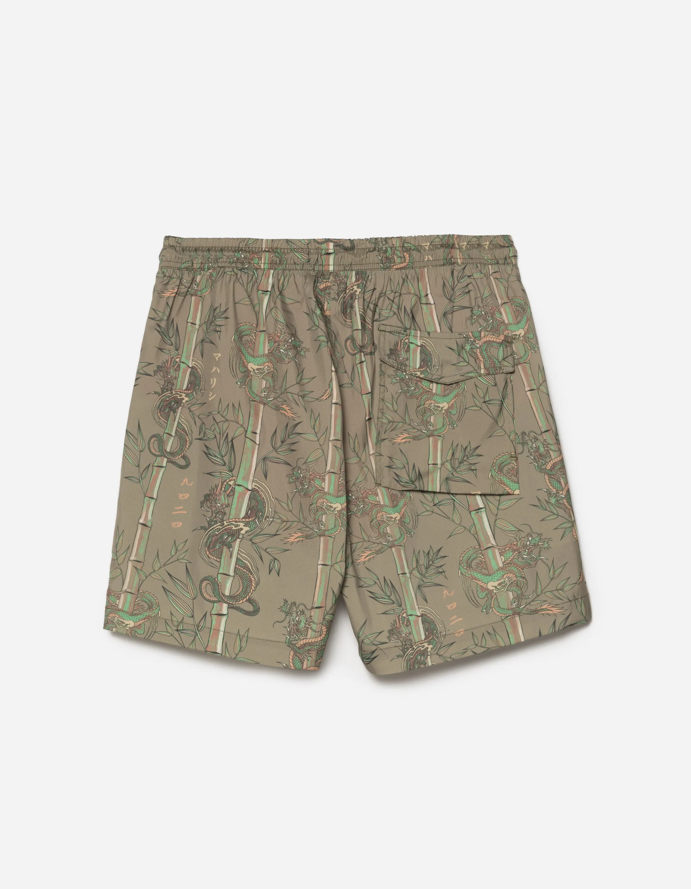 1272 Dragon Bamboo Swim Shorts Olive