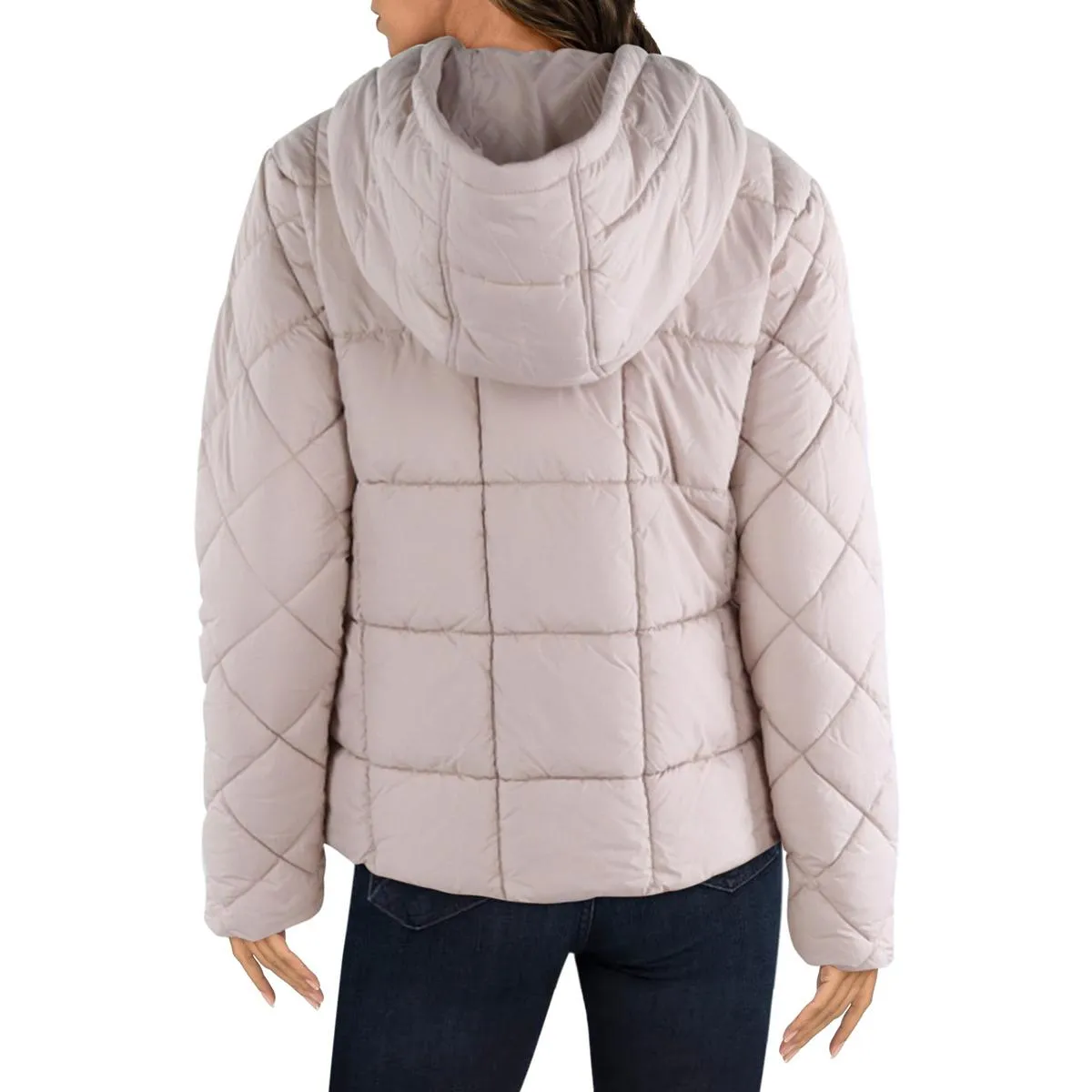 Bernado Womens Quilted Hooded Puffer Jacket