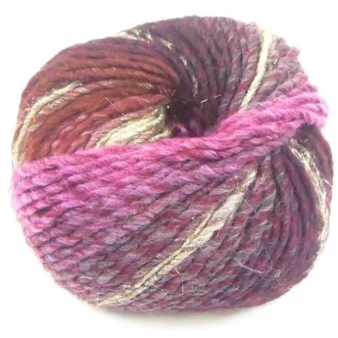 Bright Metallic Self Striping Yarn from Lana Gatto