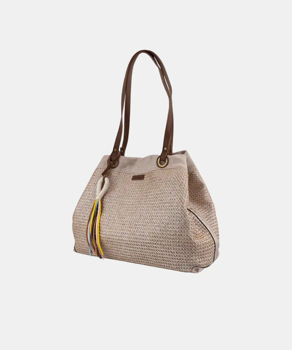 BULAGGI SUNNY STRAW BEACH BAG