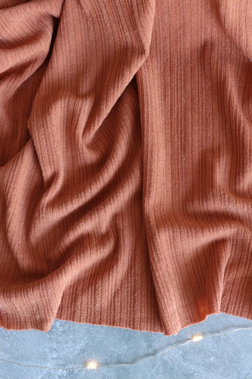 Copper Penny Cayambe Rib Knit