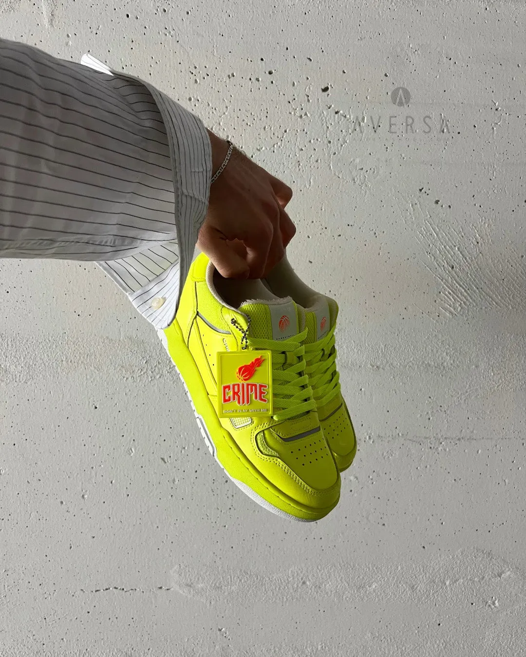 Crime London Off Court Og Neon Yellow