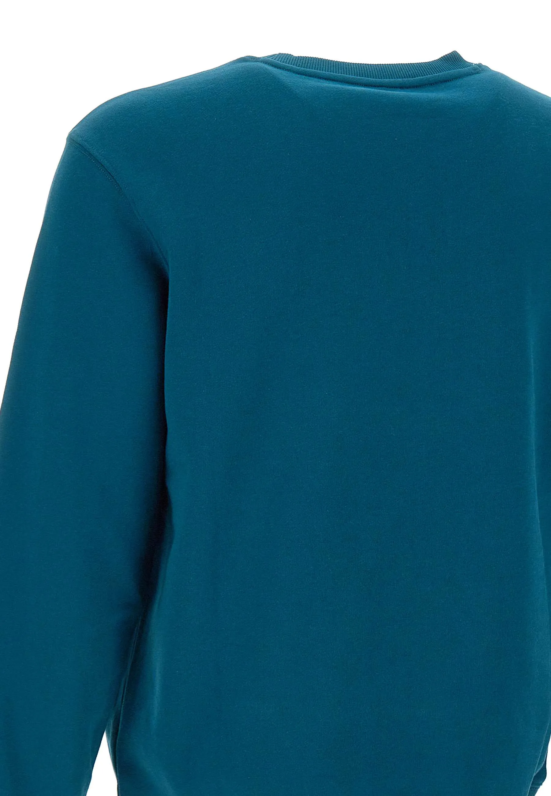 Men's Teal Blue Cotton Sweatshirt