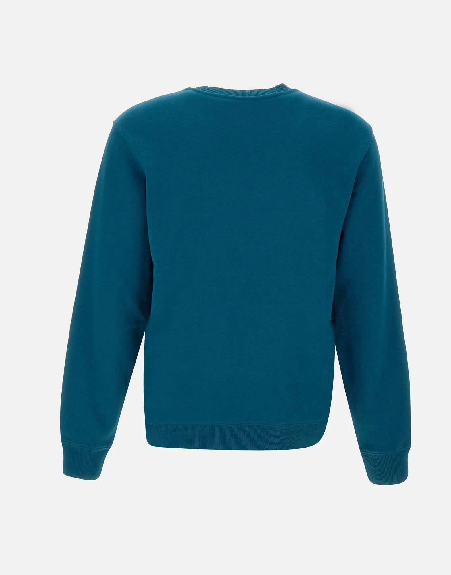 Men's Teal Blue Cotton Sweatshirt