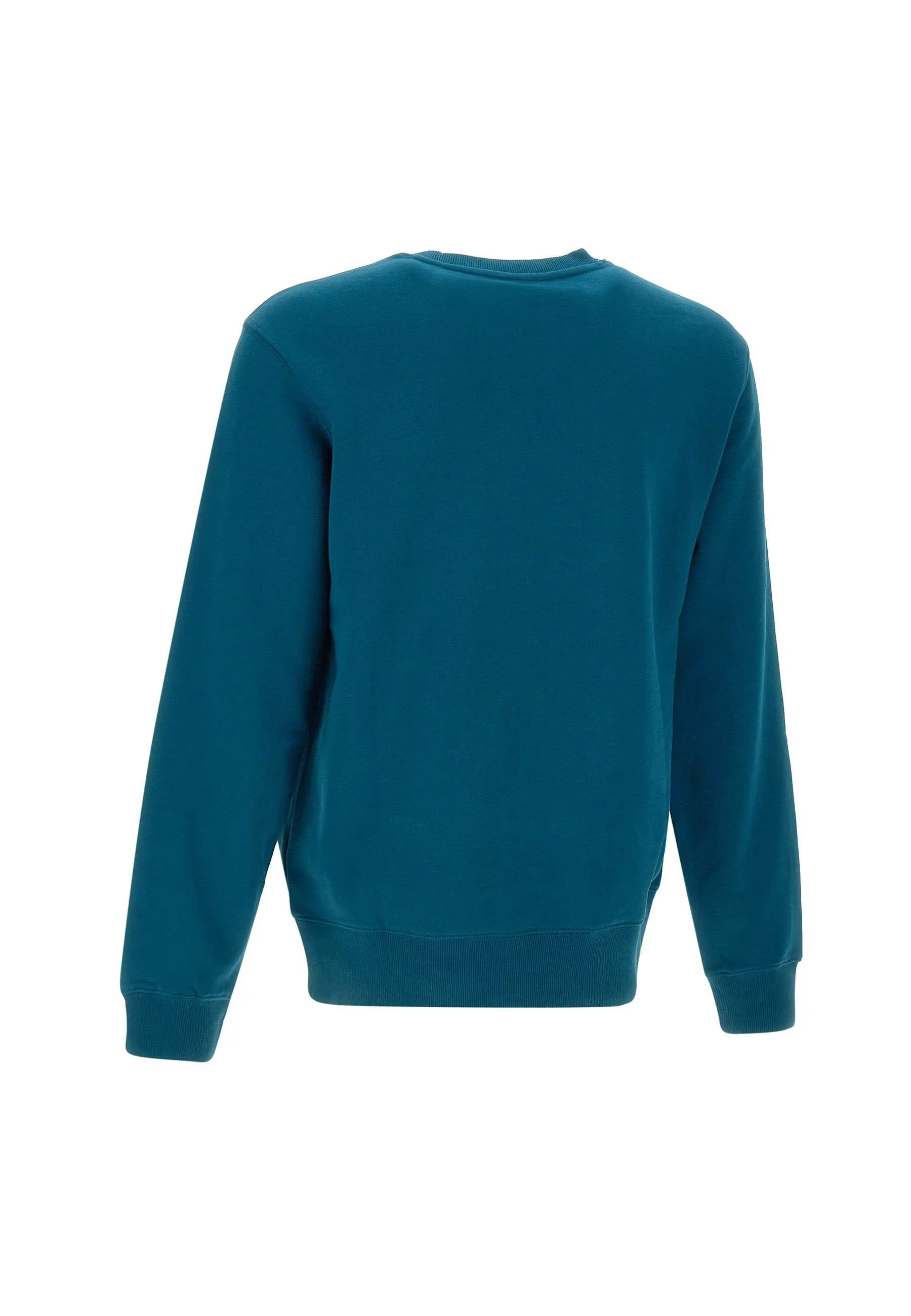 Men's Teal Blue Cotton Sweatshirt