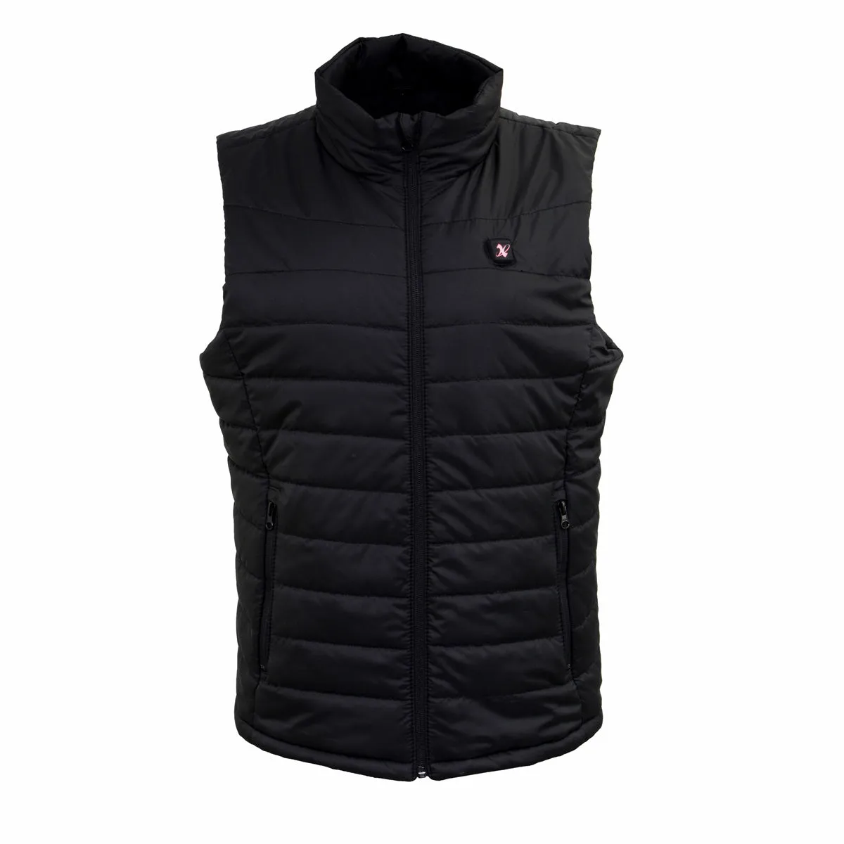 Nexgen Heat Women's NXL4301SET Puffer Black Heated Winter Vest for