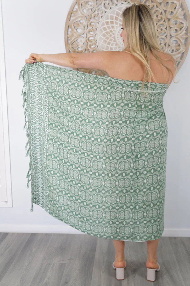 "Fan" Sarong