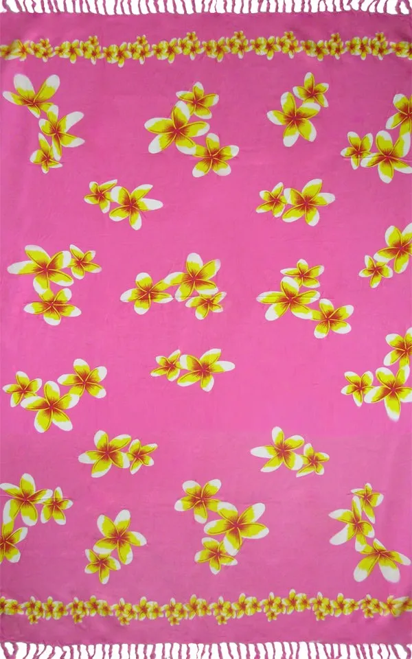 "Frangipani" Sarong