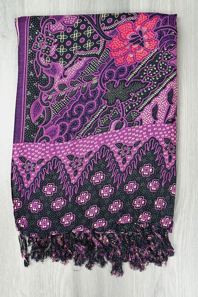 "Retro Batik" Sarong