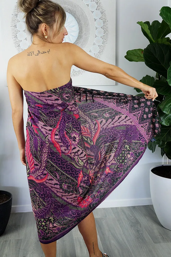 "Retro Batik" Sarong