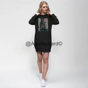 Self-Portrait Pensive Premium Cotton Hoodie Dress