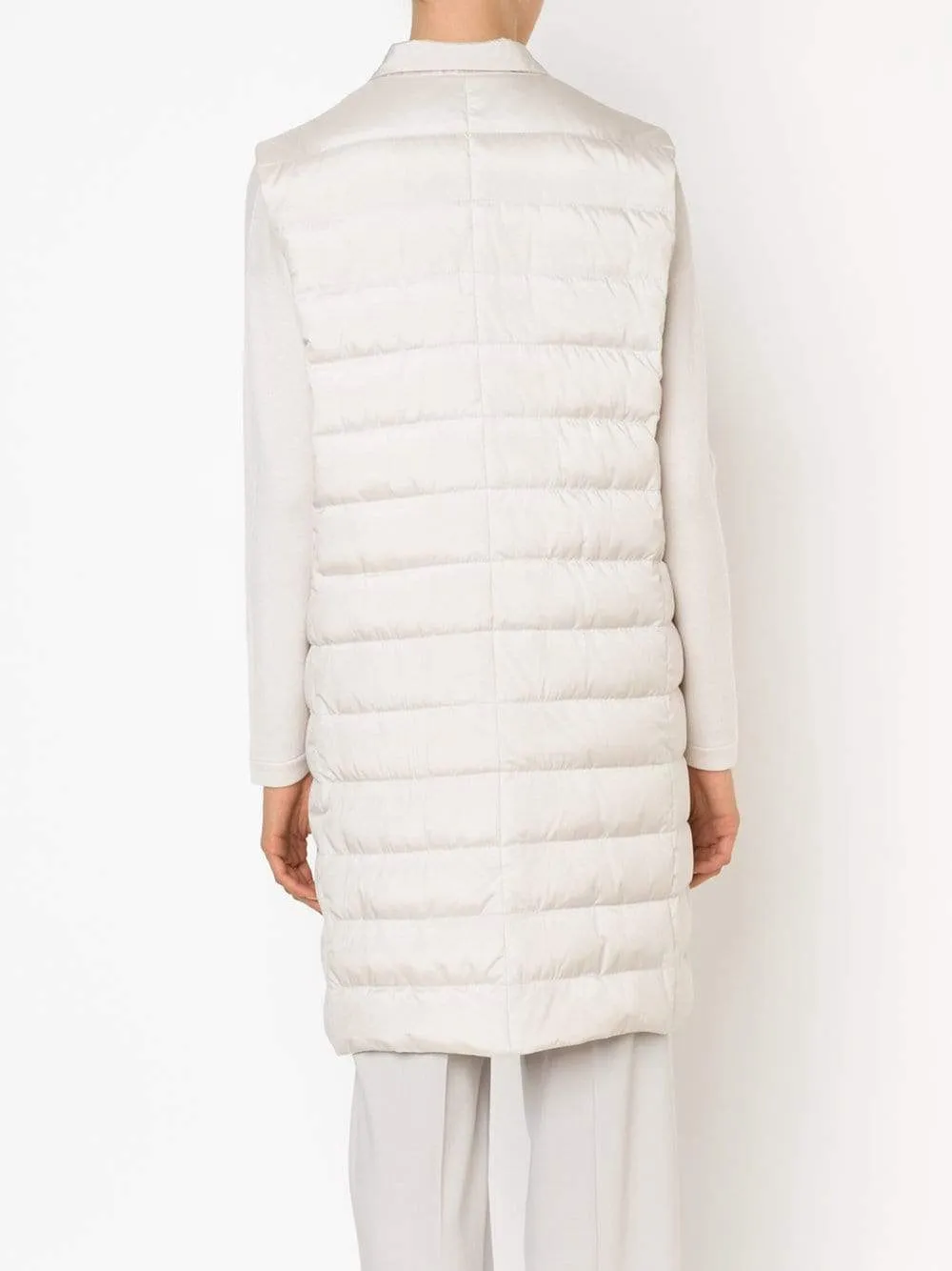 Silk Puffer Vest