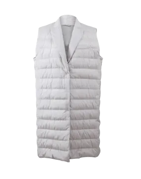 Silk Puffer Vest