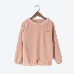 Soft Cozy Long-Sleeve Fleece Sweaters