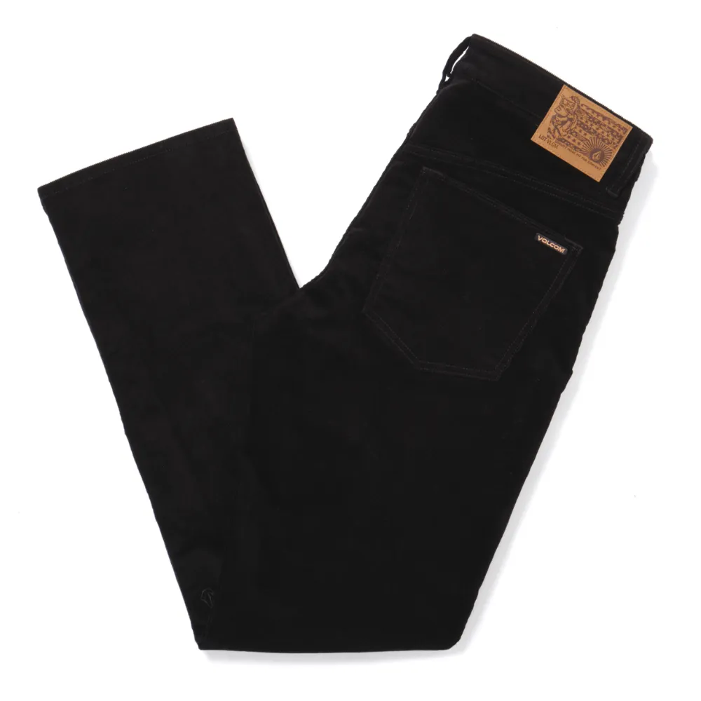 Solver 5 Pocket Cord Pants Black Tobacco