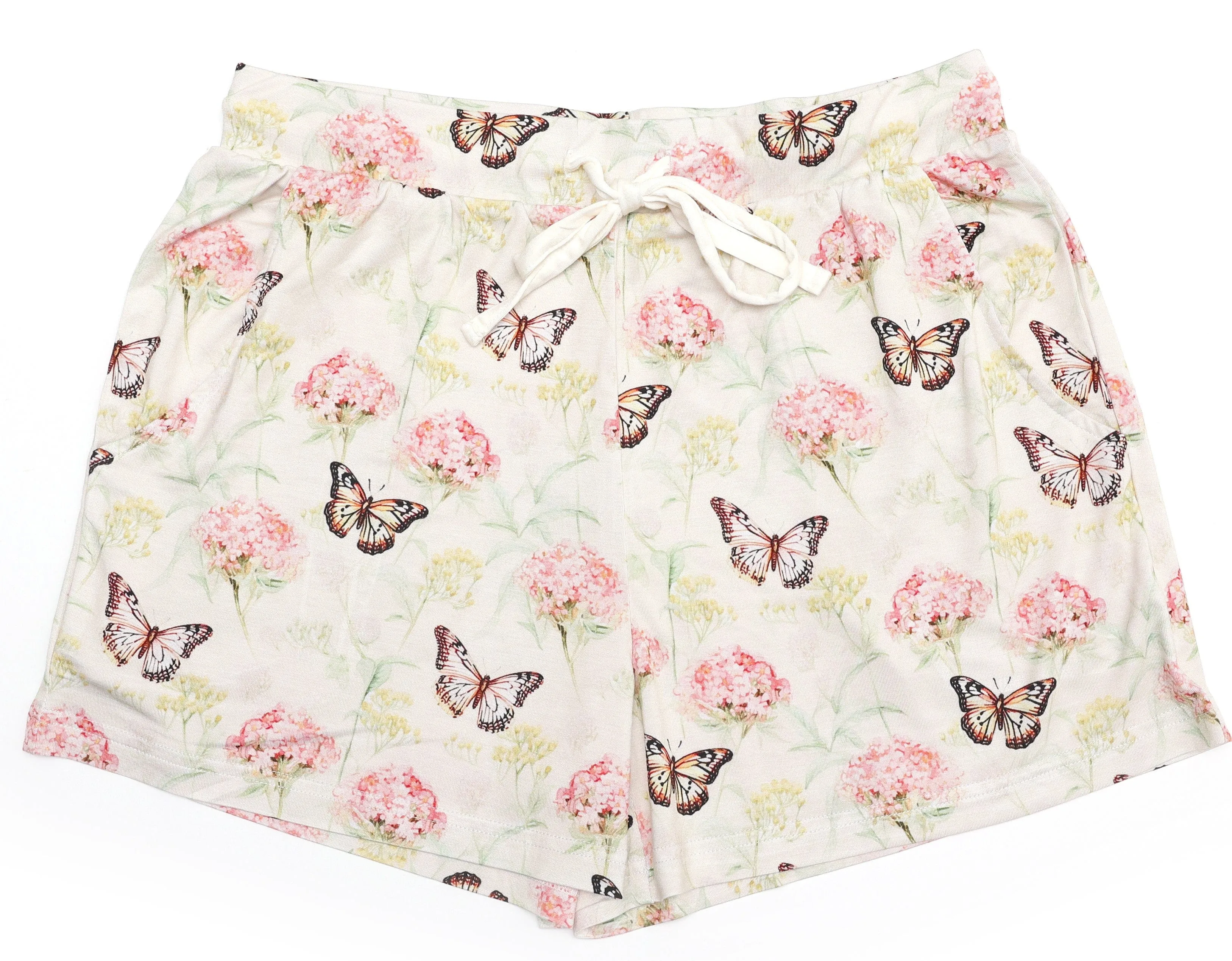 Sweet Summer Butterfly Gardens - Women's Bamboo Shorts