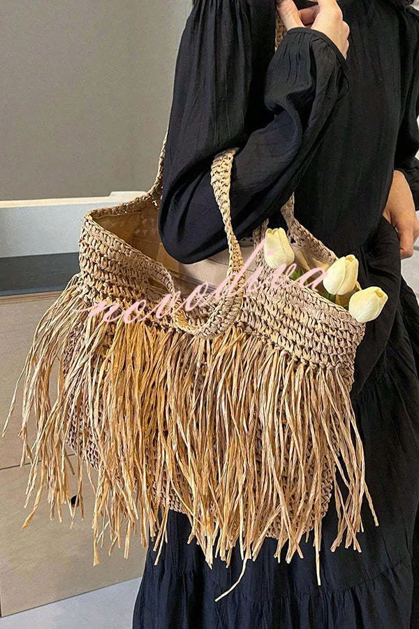 Tassel Handwoven Bag