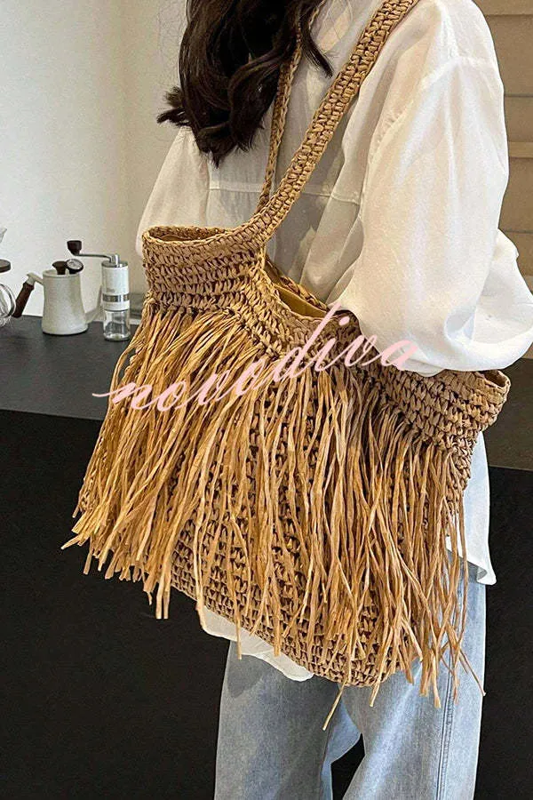 Tassel Handwoven Bag