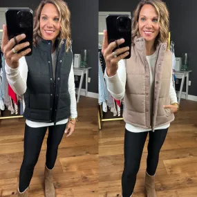 The Lennie Puffer Vest - Multiple Options