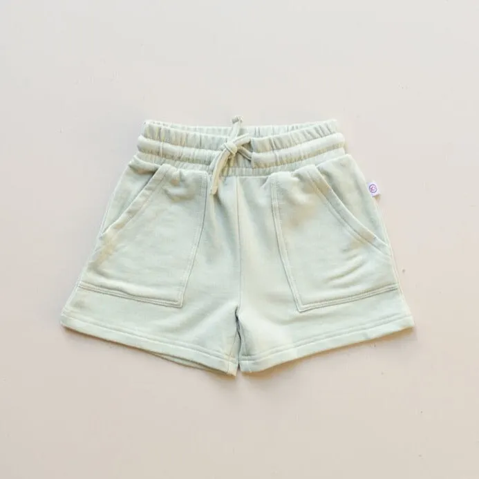 Weekender Sweat Shorts - Woman - Bamboo French Terry - Sage