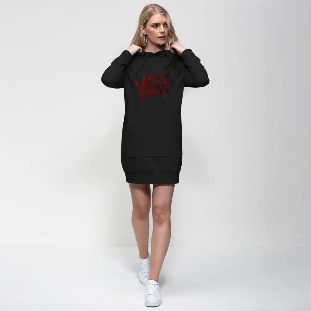 You Premium Adult Hoodie Dress